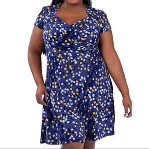 LEOTA | NWT Betty Flutter Midi Dress